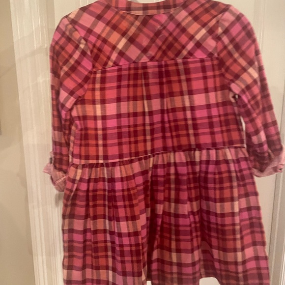 Plaid pink dress - Picture 2 of 3